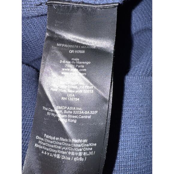 Maje “Mollie” topstitched cardigan 100% cotton - size 40 - 8-10/US - OG1 - Picture 12 of 12